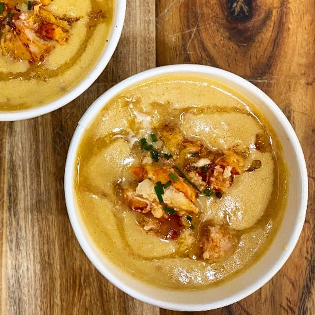 Lobster Bisque (Serves 2).