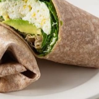White Avo Breakfast Burrito - Coach Ted’s Way!