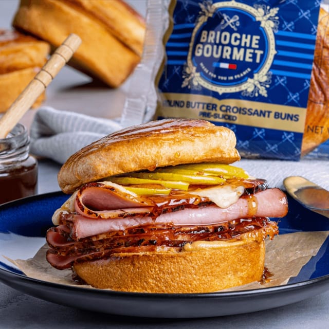 Smoked Ham Sandwich Brioche smoky, salty, and satisfying..